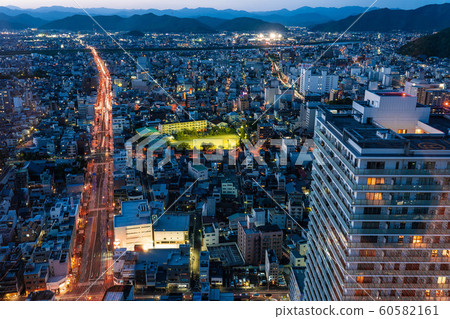 岐阜市夜景 60582161