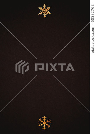 Winter holiday background with handmade wooden 60582768