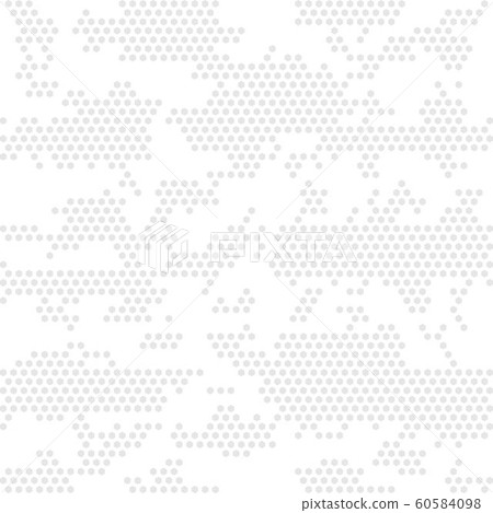 Digital camouflage seamless pattern. Vector abstract military camo background. 60584098