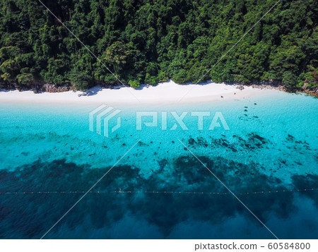 Aerial view of Nyuang Oo Phee Island Aerial view of Nyuang Oo Phee Island 60584800