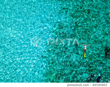 Aerial view of Nyuang Oo Phee Island Aerial view of Nyuang Oo Phee Island 60584801