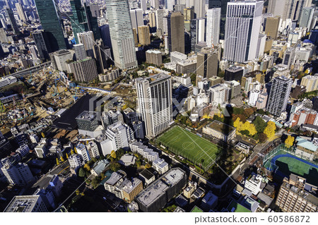 東京鐵塔下的建築工地 東京鐵塔下的建築工地 60586872