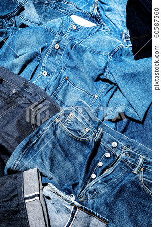 Denim denim pants Denim denim pants 60587560
