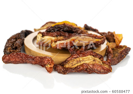 Sun dried tomato isolated on white Sun dried tomato isolated on white 60588477