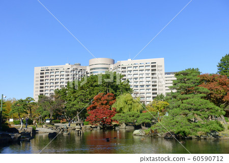 名古屋市鶴舞公園和名古屋大學醫院 名古屋市鶴舞公園和名古屋大學醫院 60590712