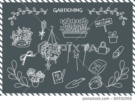 Garden planting 60592008