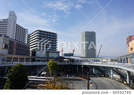 Panoramic view in front of Ebina Station Behind Leafy Tower Ebina Panoramic view in front of Ebina Station Behind Leafy Tower Ebina 60592749