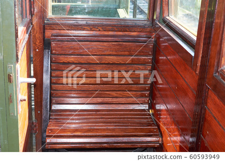 Empty seat on a train 60593949