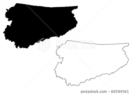 Warmian-Masurian Voivodeship map vector.... Warmian-Masurian Voivodeship map vector.... 60594561