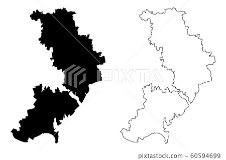 Odessa Oblast map vector.... 60594699