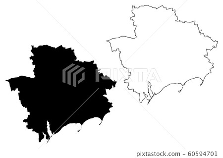 Zaporizhia Oblast map vector.... Zaporizhia Oblast map vector.... 60594701