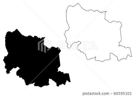 Carabobo State map vector.... 60595101