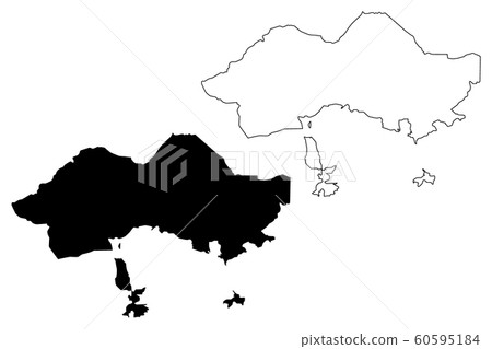 Fergana Region map vector.... - Stock Illustration [60595184] - PIXTA