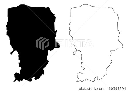 Amran Governorate map vector.... Amran Governorate map vector.... 60595594