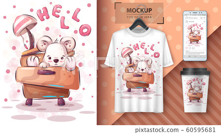 Teddy bear poster and merchandising 60595681
