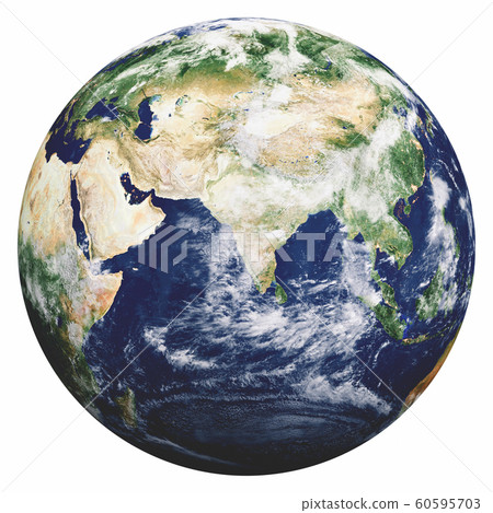 Planet Earth on white 60595703