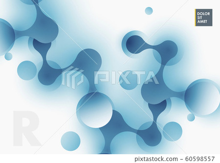 Abstract connection structure in technology style and vector image for science, chemistry, medicine, biotechnology Abstract connection structure in technology style and vector image for science, chemistry, medicine, biotechnology 60598557