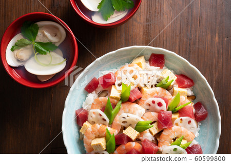 Chirashi壽司和潮湯 Chirashi壽司和潮湯 60599800