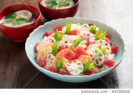 Chirashi壽司和潮湯 Chirashi壽司和潮湯 60599808