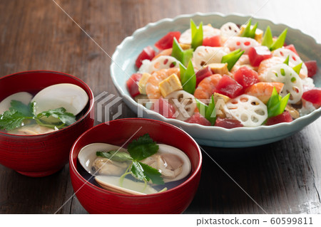 Chirashi壽司和潮湯 Chirashi壽司和潮湯 60599811
