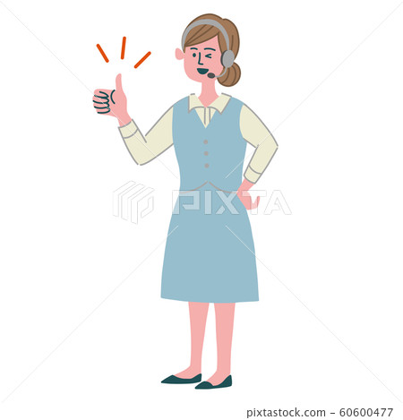 Operator woman nice Operator woman nice 60600477