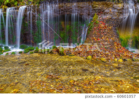 Shiraito Falls Karuizawa Nagano Stock Photo