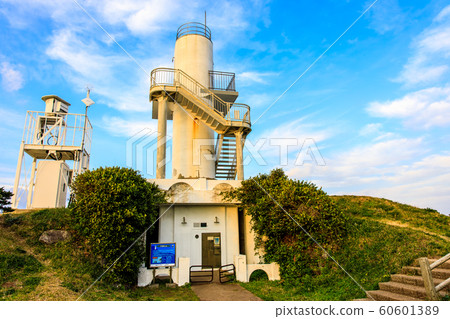 大磯之花燈塔的日落[長崎縣平戶市] 60601389