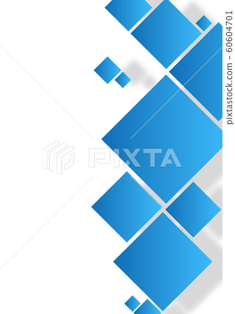 藍色方形A4 藍色方形A4 60604701