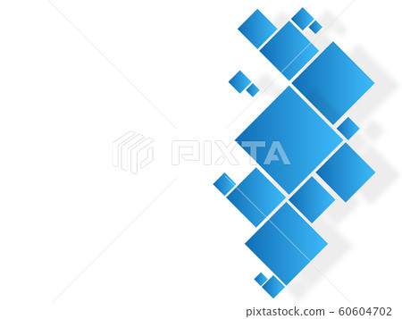 Blue rectangle - Stock Illustration [60604702] - PIXTA