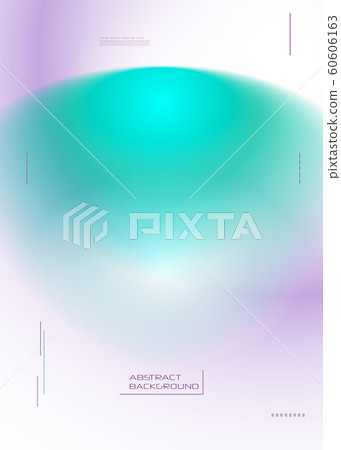 Vector abstract background, Composition colorful fluid abstraction, holographic and gradient color design for backgrounds. Layout template for banner, poster, wallpaper, flyer, brochure 60606163