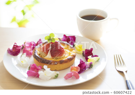 Edible flower Edible flower Hana Edible tart dish Food Food Colorful 60607422