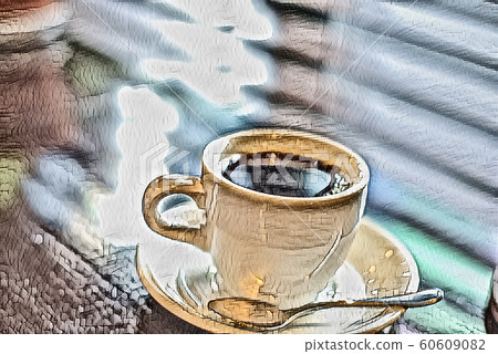 Coffee from high angle 60609082