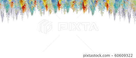 Watercolor painting, isolated the flora 60609322
