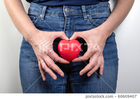 Reproductive health, menopause, hygiene and vaginal candidiasis concept 60609407
