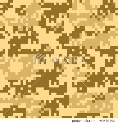 Digital camouflage seamless patterns 60610199