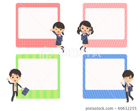Student frame Akira 2 - Stock Illustration [60612255] - PIXTA