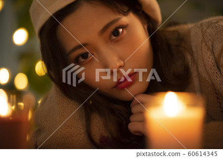 Female beauty winter 60614345