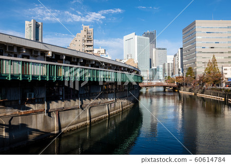 Yokohama Noge Ookagawa water surface 2019.11 b 60614784
