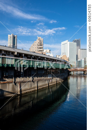 Yokohama Noge Ookagawa water surface 2019.11 c 60614785
