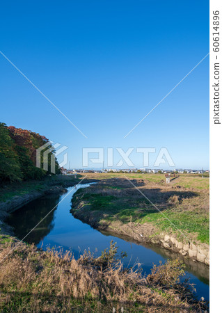 新河石河淀橋富士野市上游 60614896