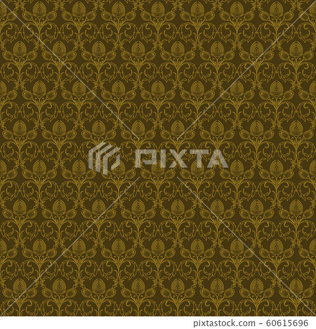 seamless luxury ornamental background. Damask seamless floral pattern. Royal wallpaper. 60615696