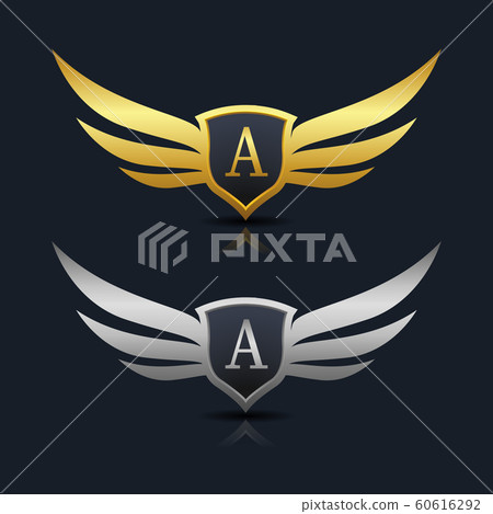 Letter A emblem Logo Letter A emblem Logo 60616292