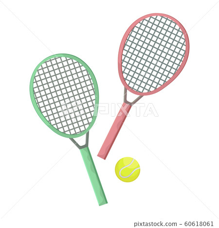 two tennis racquets