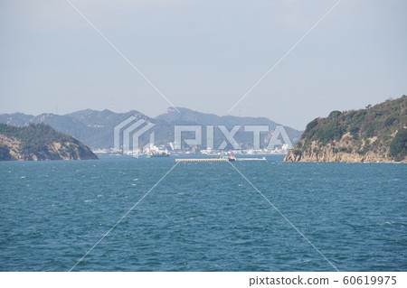 Udaka渡輪從高松到Uno 16的景色 60619975