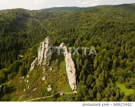 Tustan fortress - archeological and natural Tustan fortress - archeological and natural 60621482