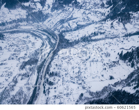 Calm and cosy fairy-tale village Kryvorivnia 60621565