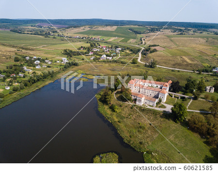 Famous ukranian ruined Svirzh Castle 60621585