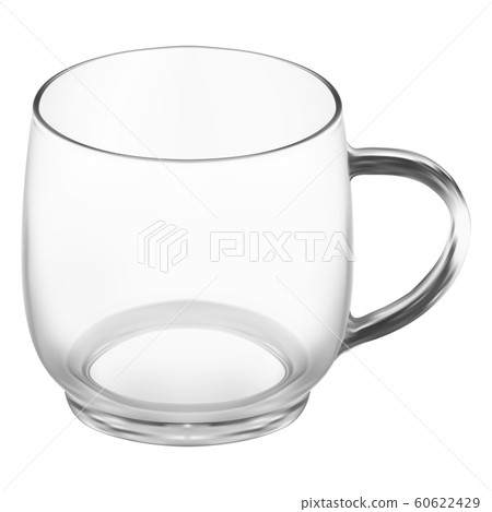 Download Glass Coffee Cup Clean Transparent Tea Mug Mockup Stock Illustration 60622429 Pixta