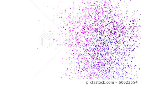 CG triangle Triangle confetti - Stock Illustration [60622554] - PIXTA