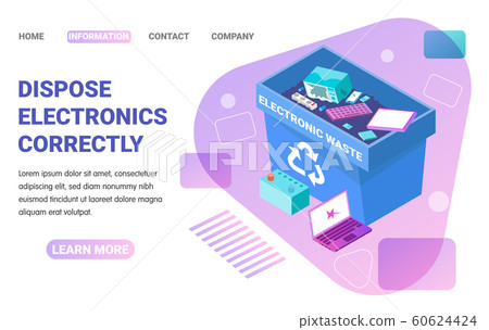 Ewaste Isometric Web Page Ewaste Isometric Web Page 60624424